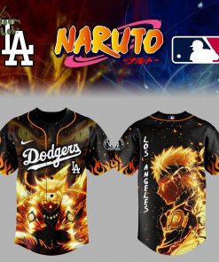 Los Angeles Dodgers x Naruto Jersey