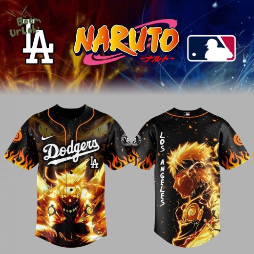 Los Angeles Dodgers x Naruto Jersey
