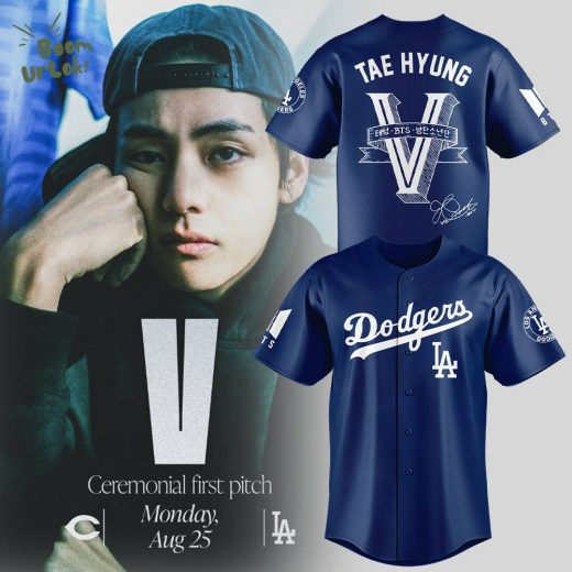 Los Angeles Dodgers x Tae-Hyung Blue Jersey