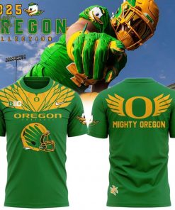 Men’s Nike Green/yellow Oregon Ducks Football 2025 T-shirt