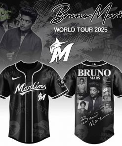 Miami Marlins x Bruno Mars at Park MGM 2025 Jersey Editions Limited