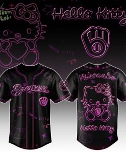 Milwaukee Brewers x Hello Kitty Edition Limited Jersey