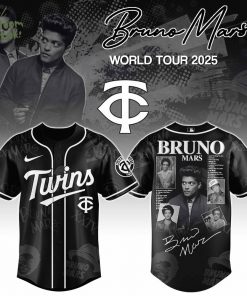 Minnesota Twins x Bruno Mars at Park MGM 2025 Jersey Editions Limited