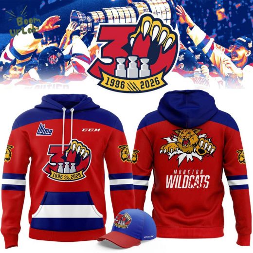 Moncton Wildcats 30th Anniversary Limited Edition Hoodie