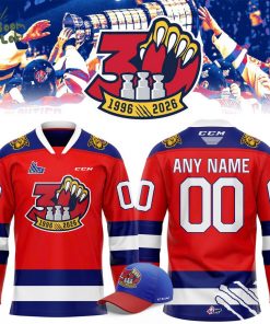 Moncton Wildcats 30th Anniversary Limited Edition Jersey