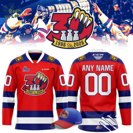 Moncton Wildcats 30th Anniversary Limited Edition Jersey