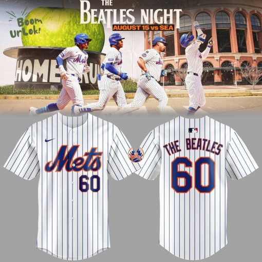 NY Mets x The Beatles Night Limited Edition Jersey