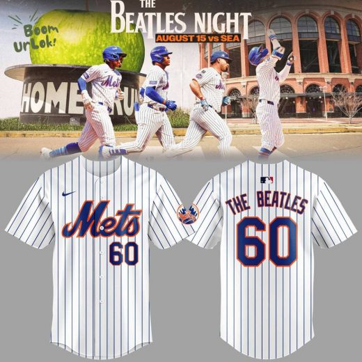 NY Mets x The Beatles Night Limited Edition Jersey