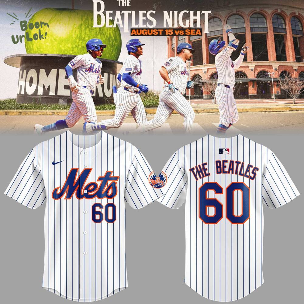 NY Mets x The Beatles Night Limited Edition Jersey NY Mets x The Beatles Night Limited Edition Jersey