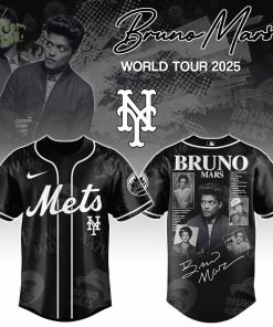 New York Mets x Bruno Mars at Park MGM 2025 Jersey Editions Limited