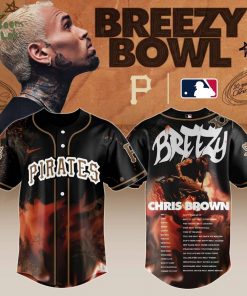 P Pirates x Chris Brown “Breezy Bowl XX Stadium World Tour” 2025 Jersey Editions Limited + Selling Out Fast