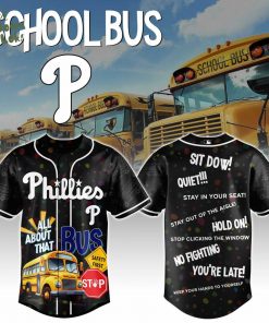 Philadelphia Phillies x Back to School 2025 Jersey Editions Limited Black