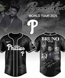 Philadelphia Phillies x Bruno Mars at Park MGM 2025 Jersey Editions Limited