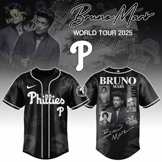 Philadelphia Phillies x Bruno Mars at Park MGM 2025 Jersey Editions Limited