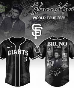 San Francisco Giants x Bruno Mars at Park MGM 2025 Jersey Editions Limited