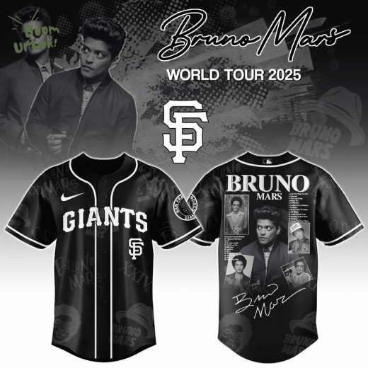 San Francisco Giants x Bruno Mars at Park MGM 2025 Jersey Editions Limited
