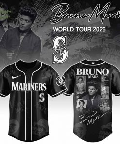 Seattle Mariners x Bruno Mars at Park MGM 2025 Jersey Editions Limited