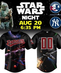 Somerset Patriots 2025 Star Wars Night Jerseys