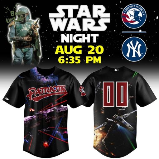 Somerset Patriots 2025 Star Wars Night Jerseys