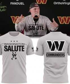 Special 2025 Military Appreciation Day Washington Commanders Tshirt