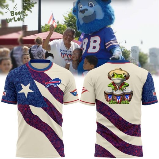 Special 2025 Puerto Rican Heritage Buffalo Bills T-Shirt