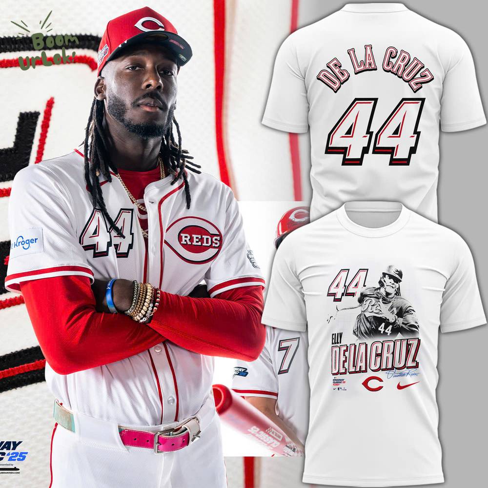 Special Edition Elly De La Cruz 2025 MLB Speedway Classic T-shirt Special Edition Elly De La Cruz 2025 MLB Speedway Classic T-shirt