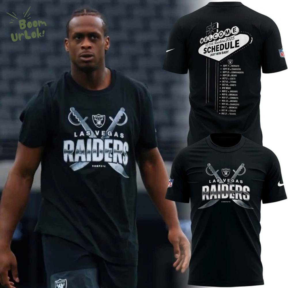Special Edition Las Vegas Raiders Black T-shirt Special Edition Las Vegas Raiders Black T-shirt