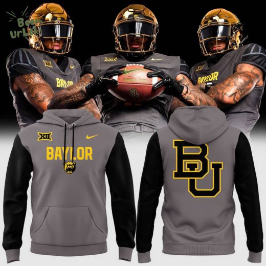 Special New Gold Chrome Baylor Uniform Hoodie