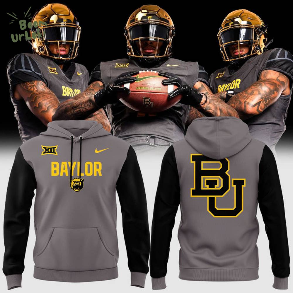 Special New Gold Chrome Baylor Uniform Hoodie Special New Gold Chrome Baylor Uniform Hoodie