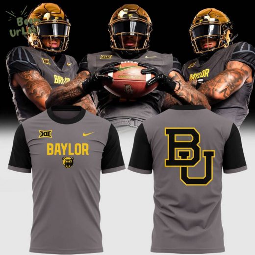 Special New Gold Chrome Baylor Uniform Tshirt