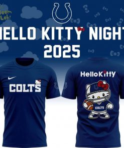 Special New Indianapolis Colts x Hello Kitty Tshirt