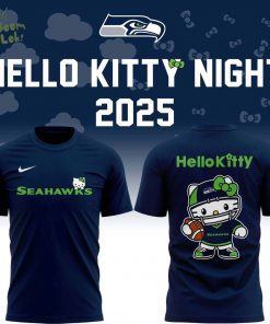 Special New Seahawks x Hello Kitty Tshirt 2025