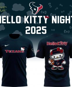 Special New Texans x Hello Kitty Tshirt 2025