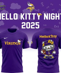 Special New Vikings x Hello Kitty Tshirt 2025