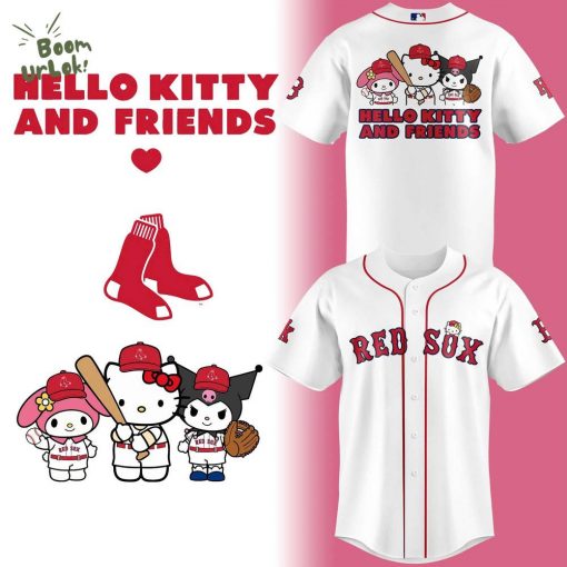 Special Red Sox x HELLO KITTY AND FRIENDS Night Jersey