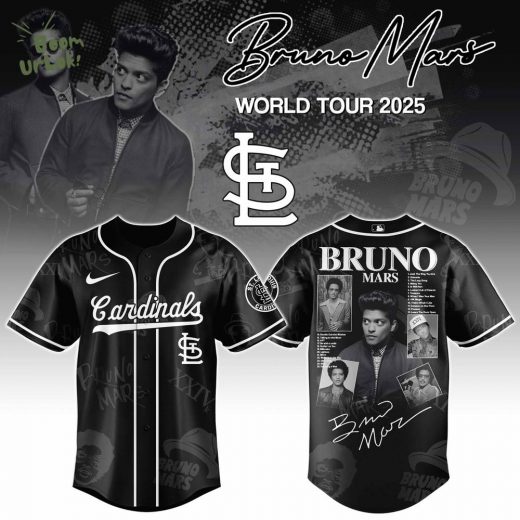 St. Louis Cardinals x Bruno Mars at Park MGM 2025 Jersey Editions Limited