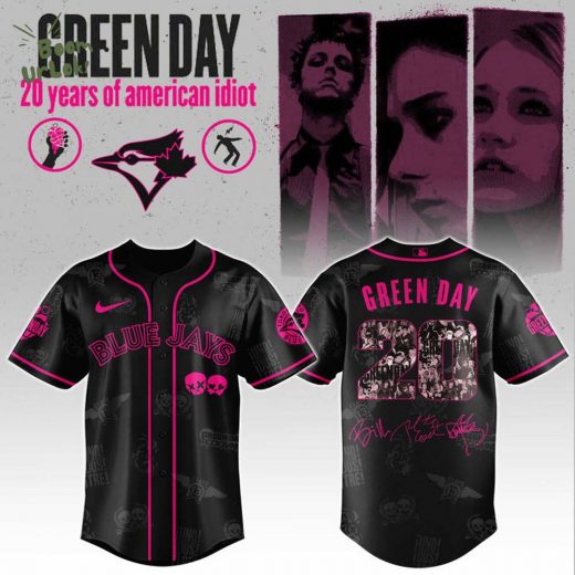 TB Jays x Green Day 20th Anniversary Jersey 2025 Editions Limited