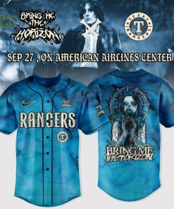 Texas Rangers x Bring Me The Horizon NA Tour 2025 Merch