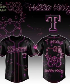 Texas Rangers x Hello Kitty Edition Limited Jersey