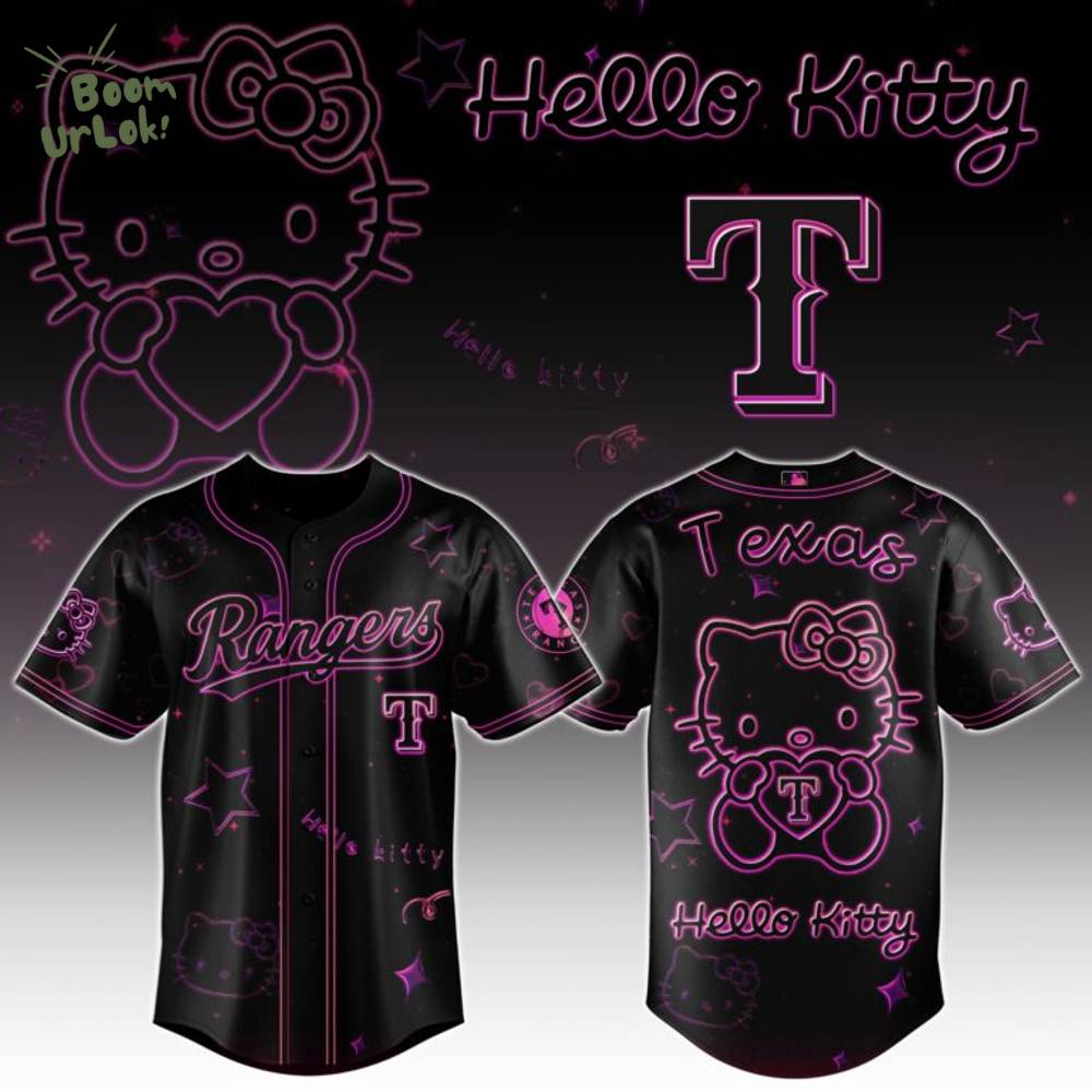 Texas Rangers x Hello Kitty Edition Limited Jersey Texas Rangers x Hello Kitty Edition Limited Jersey