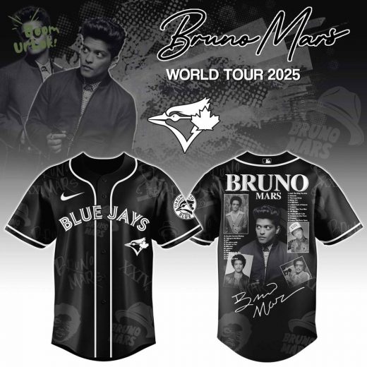 Toronto Blue Jays x Bruno Mars at Park MGM 2025 Jersey Editions Limited