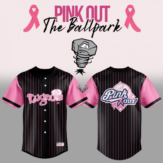 Limited Edition Lansing Lugnuts Pink Out Jersey