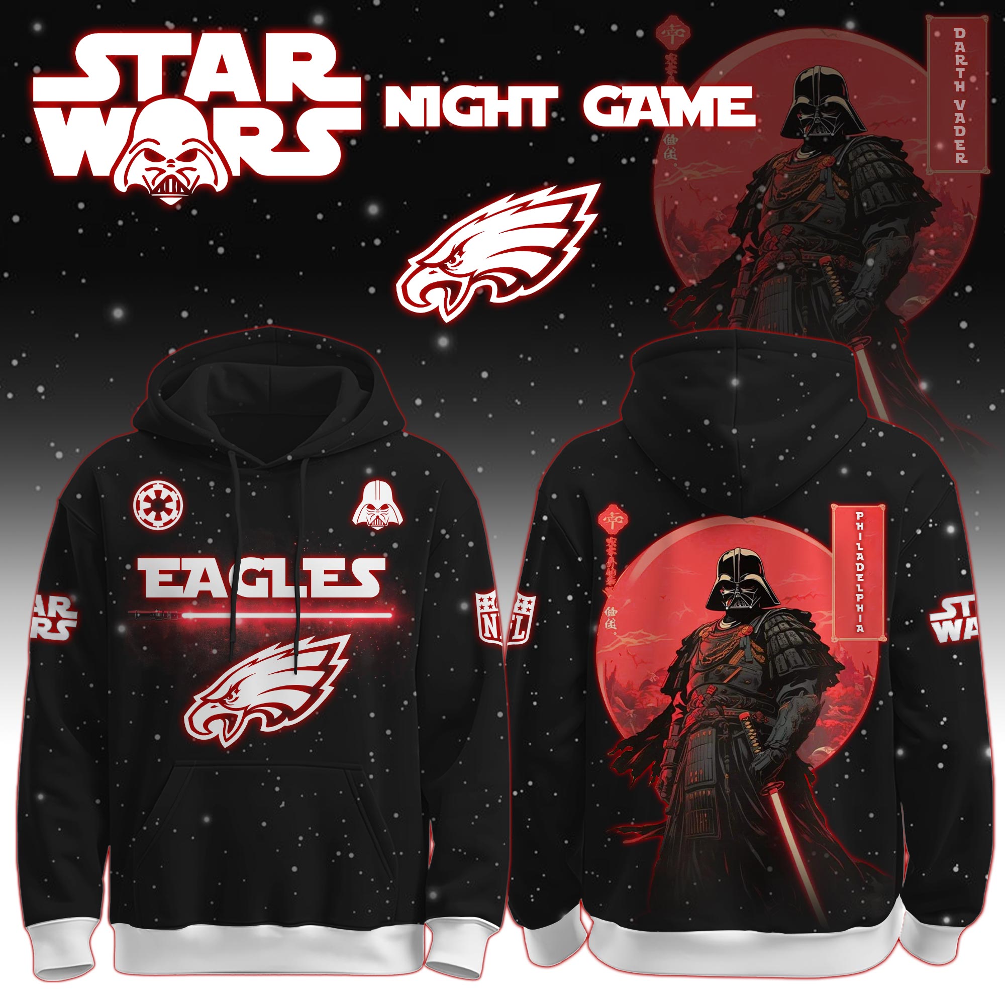 PHI-Star war Hoodie Limited Editions PHI-Star war Hoodie Limited Editions