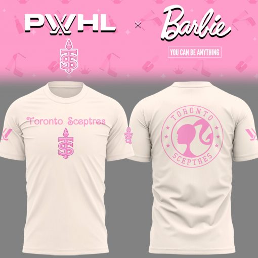Limited Edition Toronto Sceptres Women Hockey Barbie Night TShirt