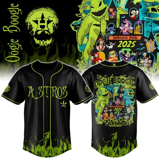 Houston Astros x Oogie Boogie Bash 2025 Halloween Baseball Jersey Editions Limited