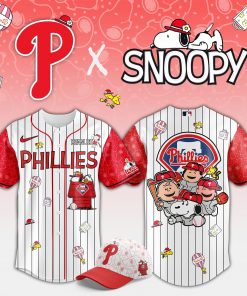 Limited Edition Philadelphia Phillies x Peanuts Jersey 2025