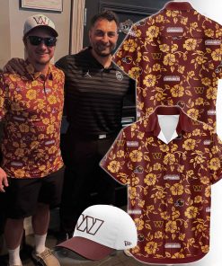Washington Commanders 2025 Margaritaville Night Hawaiian Shirt