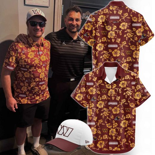 Washington Commanders 2025 Margaritaville Night Hawaiian Shirt
