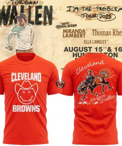 Cleveland Browns x Morgan Wallen Tour T-shirt