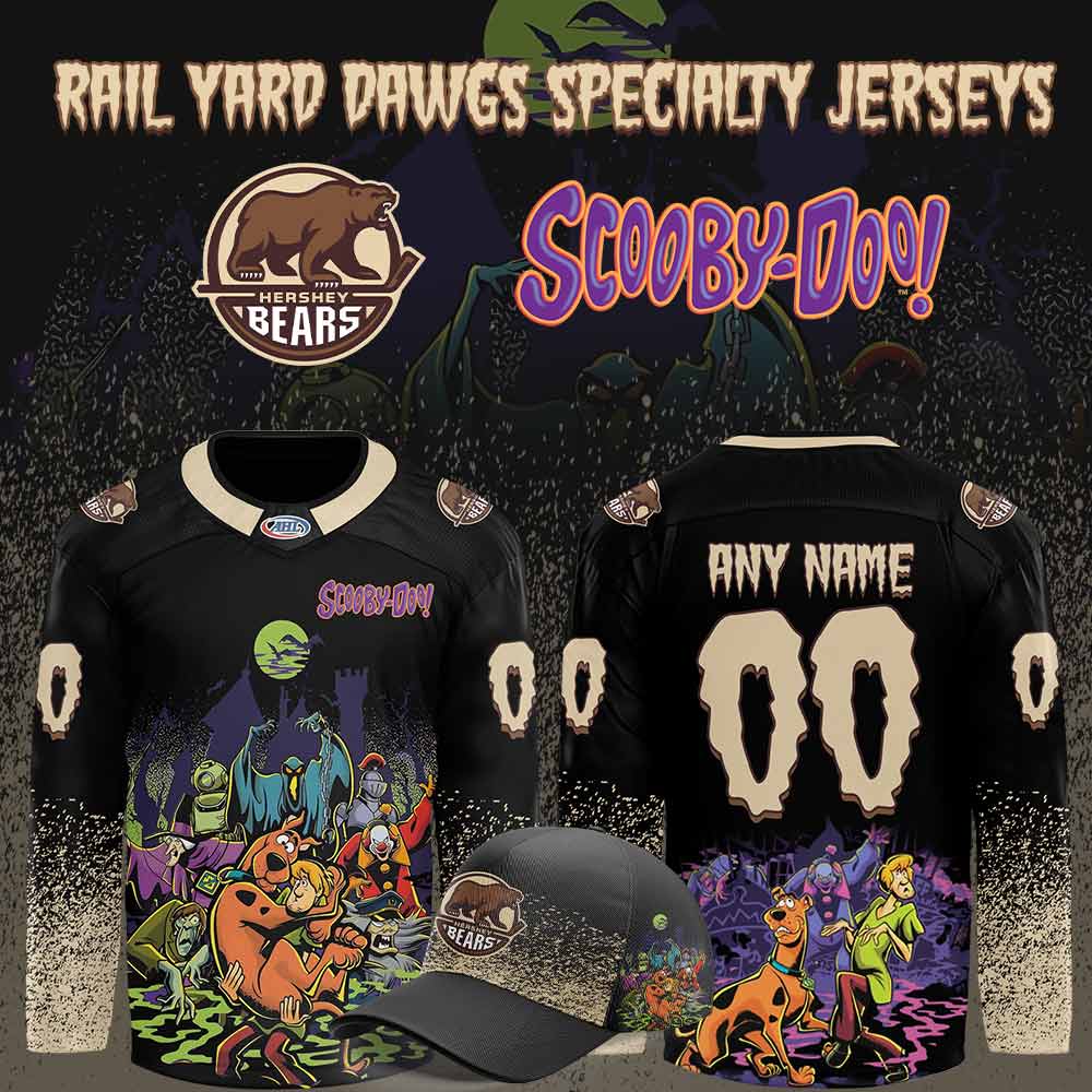 Limited Edition Hershey Bears x ScooBy-Doo Night 2025 Limited Edition Hershey Bears x ScooBy-Doo Night 2025